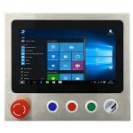Winmate Panel PC W10IE3S-SPH2-B 10.1" 1280x800, PCAP Intel N6211, 8G, 128GB IP65 Stainless
