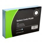 OSC System Cards - 102 x 152mm - 100 Pack - Blue