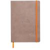 Rhodia Rhodiarama Softcover Notebook A5 Lined Taupe