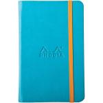 Rhodia Rhodiarama Hardcover Notebook Pocket Lined Turquoise