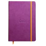 Rhodia Rhodiarama Hardcover Notebook A5 Lined Purple