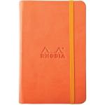 Rhodia Rhodiarama Hardcover Notebook A5 Lined Tangerine