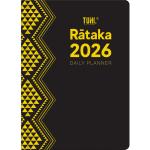 Tuhi Diary A41 Day Per Page Premium Rataka Black & Gold 2026 NEW