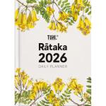 Tuhi Diary B51 Day Per Page Rataka Kowhai Flower 2026