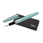 Pilot 20355  MR3 Fountain Pen Medium Metallic Aqua Blue (FP-MR3-M-DT)