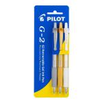 Pilot 20956 G2 Gel Pen Fine Metallic GSW - Pack of 3