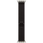 Apple 49mm Trail Loop S/M Natural Titanium Finish - Black/Charcoal Compatible with Apple Watch Ultra(49mm)