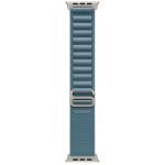 Apple 49mm Alpine Loop Medium Natural Titanium Finish - Light Blue - Compatible with Apple Watch Ultra(49mm)