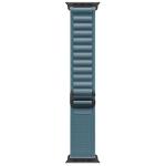 Apple 49mm Alpine Loop Small Black Titanium Finish - Light Blue - Compatible with Apple Watch Ultra(49mm)