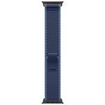 Apple 49mm Trail Loop S/M Black Titanium Finish - Blue/Bright Blue Compatible with Apple Watch Ultra(49mm)