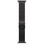 Apple 49mm Milanese Loop Medium - Black Titanium