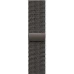 Apple 42mm Milanese Loop - Slate - Compatible with Apple Watch Series 10/11 (42mm), 9/8/7 (41mm)