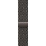 Apple 46mm Milanese Loop M/L - Slate - Compatible with Apple Watch Series 10/11 (46mm)