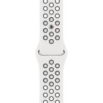 Apple 41mm Nike Sport Band - Summit White/Black - Compatible with Apple Watch Series 7(41mm), Series 8(41mm)