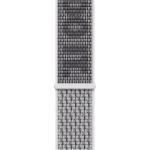Apple 41mm Nike Sport Loop - Summit White/Black - Compatible with Apple Watch Series 7(41mm), Series 8(41mm)