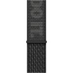 Apple 41mm Nike Sport Loop - Black/Summit White - Compatible with Apple Watch Series 7(41mm), Series 8(41mm)
