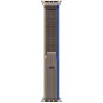 Apple 49mm Trail Loop - Blue/Gray - S/M Compatible with Apple Watch Ultra(49mm)