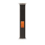 Apple 49mm Trail Loop - Black/Gray - M/L Compatible with Apple Watch Ultra(49mm)