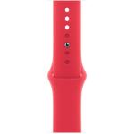 Apple 45mm Sport Band - (PRODUCT)RED, S/M, Compatible with Apple Watch Series 7(45mm), Series 8(45mm), Series9(45mm)