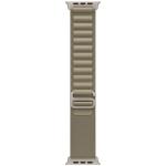Apple 49mm Alpine Loop - Olive, Small - Compatible with Apple Watch Ultra 1 & 2(49mm)