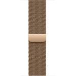 Apple 40mm Milanese Loop - Gold - Compatible with Apple Watch Series 10 (42mm), 9/8/7 (41mm)