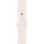 Apple 46mm Sport Band - Light Blush, S/M - Compatible with Apple Watch Series 10 (46mm)