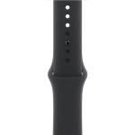 Apple 46mm Sport Band - Black, M/L - Compatible with Apple Watch Series 10 (46mm)