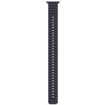Apple 49mm Ocean Band Extension - Navy, Natural Titanium Finish
