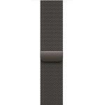 Apple 46mm Milanese Loop - Slate, M/L - Compatible with Apple Watch Series 10 (46mm)