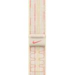Apple 46mm Nike Sport Loop - Starlight/Pink - Compatible with Apple Watch Series 10 (46mm)