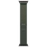 Apple 49mm Trail Loop - Green, Black Titanium Finish, S/M