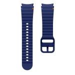 Silicone Galaxy Watch7 Strap 20mm (S/M) - Navy Blue Compatible with Galaxy Watch6 / 5 / 4 Series