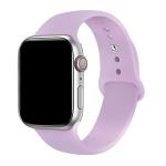 42mm/41mm/40mm/38mm Lavender Silicone Sport Band for Apple Watch, includes S/M and M/L bands - Compatible with Apple Watch Series 11/10/9/8/7/6/SE/5/4/3/2/1/SE