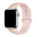 49mm/46mm/45mm/44mm Pink Sand Silicone Sport Band for Apple Watch, includes S/M and M/L bands - Compatible with Apple Watch Ultra 1/2/3, Series 11/10/9/8/7/6/SE/5/4/3/2/1