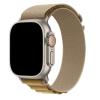 42mm/41mm/40mm/38mm - Brown Nylon Strap for Apple Watch , Compatible with Apple Watch Series 11/10/9/8/7/6/SE/5/4/3/2/1/SE