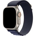 42mm/41mm/40mm/38mm - Navy Blue Nylon Strap for Apple Watch , Compatible with Apple Watch Series 11/10/9/8/7/6/SE/5/4/3/2/1/SE