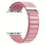 42mm/41mm/40mm/38mm - Pink Nylon Strap for Apple Watch , Compatible with Apple Watch Series 11/10/9/8/7/6/SE/5/4/3/2/1/SE