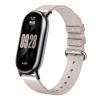 PU Leather Strap for Xiaomi Smart Band 10 / 9 / 8 - Ivory