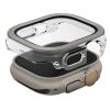 Uniq Apple Watch Ultra 3 / Ultra 2 49mm Voute Watch Case - Titanium Silver , 9H Curved Tempered Glass Screen Protector , Slim PC bumper Uniq Apple Watch Ultra 3 / Ultra 2 49mm Voute Watch Case - Titanium Silver , 9H Curved Tempered Glass Screen Protector , Slim PC bumper