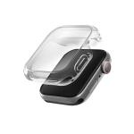 Uniq Apple Watch Series SE 3 / SE 2 (44mm) Grade Watch Protective Case - Clear - Slim hybrid - Co-moulded with 4H anti scratch - Screen Protection - High sensitive touch screen panel