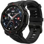 Amazfit T-Rex 3 Pro Rugged Smart Watch - Black 1.5" 3000-nit AMOLED Display - Up to 25 Days Battery Life - Built in 6 Satellite GPS System - Titanium Bezel - 10 ATM Water Resistance - Built in Flashlight