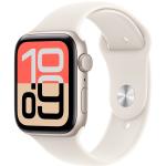 Apple Watch SE 3 (GPS) 44mm - Starlight Aluminium Case with Starlight Sport Band - M/L