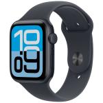 Apple Watch SE 3 (GPS + Cellular) 44mm - Midnight Aluminium Case with Midnight Sport Band - M/L