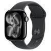 Apple Watch Series 11 (GPS + Cellular) 42mm - Jet Black Aluminium Case with Black Sport Band - S/M Apple Watch Series 11 (GPS + Cellular) 42mm - Jet Black Aluminium Case with Black Sport Band - S/M
