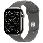 Apple Watch Series 11 (GPS + Cellular) 46mm - Jet Black Aluminium Case with Black Sport Band - S/M