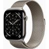 Apple Watch Series 11 (GPS + Cellular) 46mm - Natural Titanium Case with Natural Milanese Loop - M/L Apple Watch Series 11 (GPS + Cellular) 46mm - Natural Titanium Case with Natural Milanese Loop - M/L