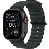 Apple Watch Ultra 3 (GPS + Cellular) 49mm - Black Titanium Case with Black Ocean Band Apple Watch Ultra 3 (GPS + Cellular) 49mm - Black Titanium Case with Black Ocean Band