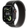Apple Watch Ultra 3 (GPS + Cellular) 49mm - Black Titanium Case with Black/Charcoal Trail Loop - S/M Apple Watch Ultra 3 (GPS + Cellular) 49mm - Black Titanium Case with Black/Charcoal Trail Loop - S/M