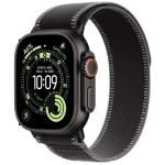 Apple Watch Ultra 3 (GPS + Cellular) 49mm - Black Titanium Case with Black/Charcoal Trail Loop - M/L