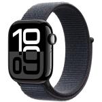 Apple Watch Series 10 (GPS) 42mm - Jet Black Aluminium Case with Ink Sport Loop